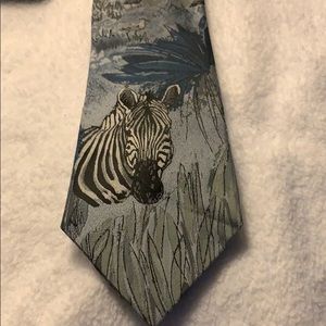 Animal Kingdom “Zebra “  Tie Pre Owned